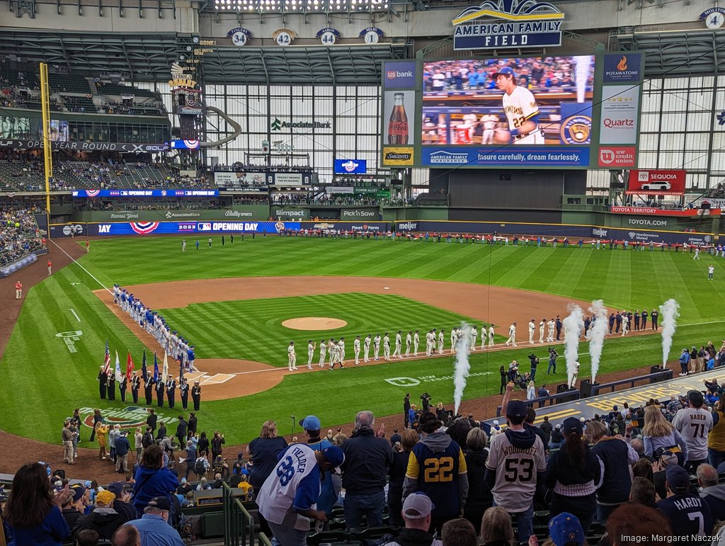 Brewers to open gates two hours prior to first pitch on Saturday home games  for 2023 season