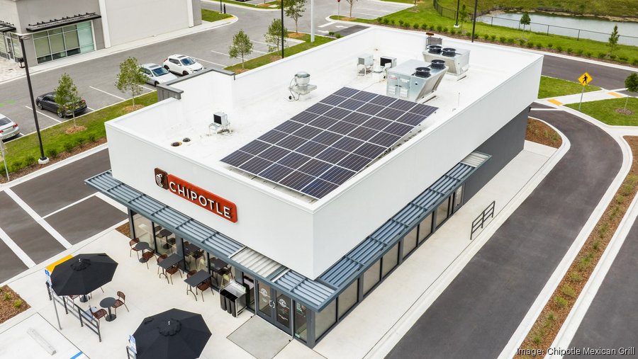 Chipotle tests new energyefficient restaurant design L.A. Business First