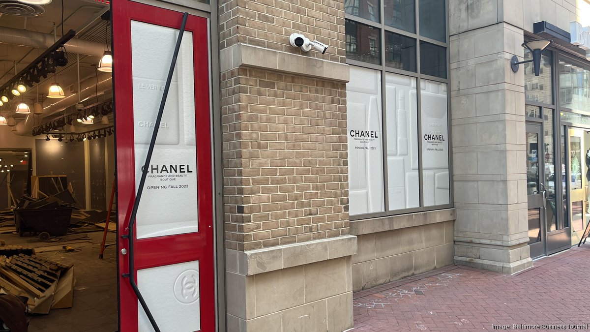 Chanel Beauty to open; Arhaus, Interior Define to close in Harbor East -  Baltimore Business Journal
