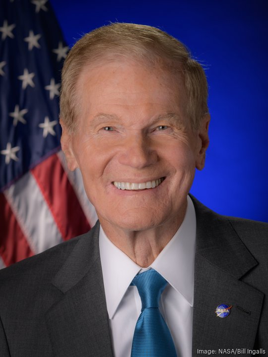 NASA Administrator Sen. Bill Nelson Official Portrait