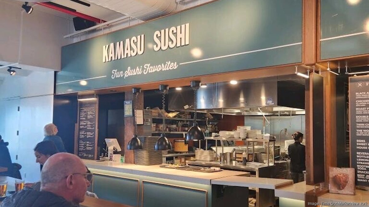 Kamasu, a Japanese sushi restaurant, opens at Brooklyn's Time Out Market New York Business Journal