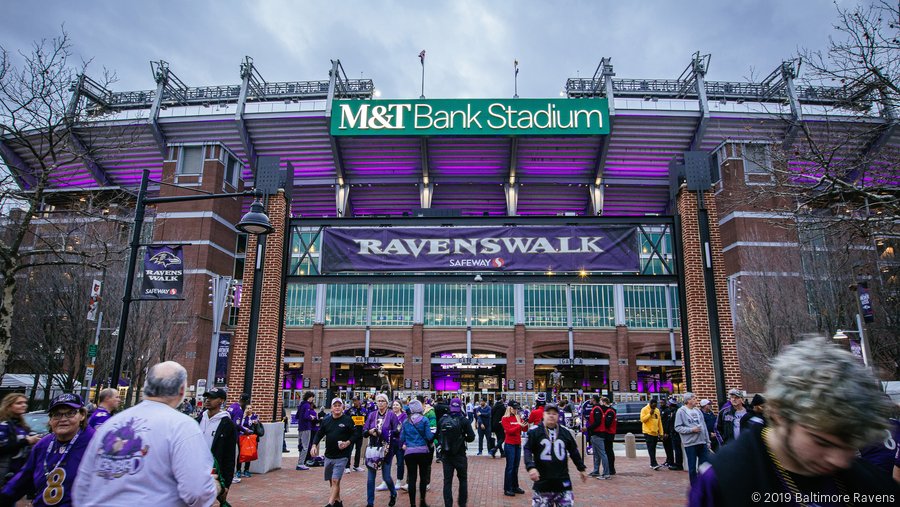 Baltimore companies teamed up with the Ravens to make M&T Bank