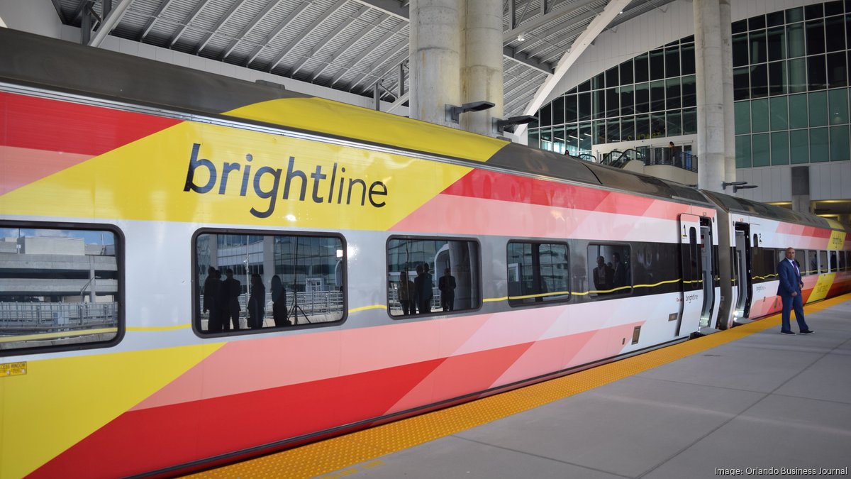 Brightline completes MiamitoOrlando railway construction Orlando