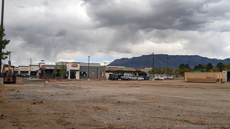 Tenant proposed near future Raising Cane's site Albuquerque Business