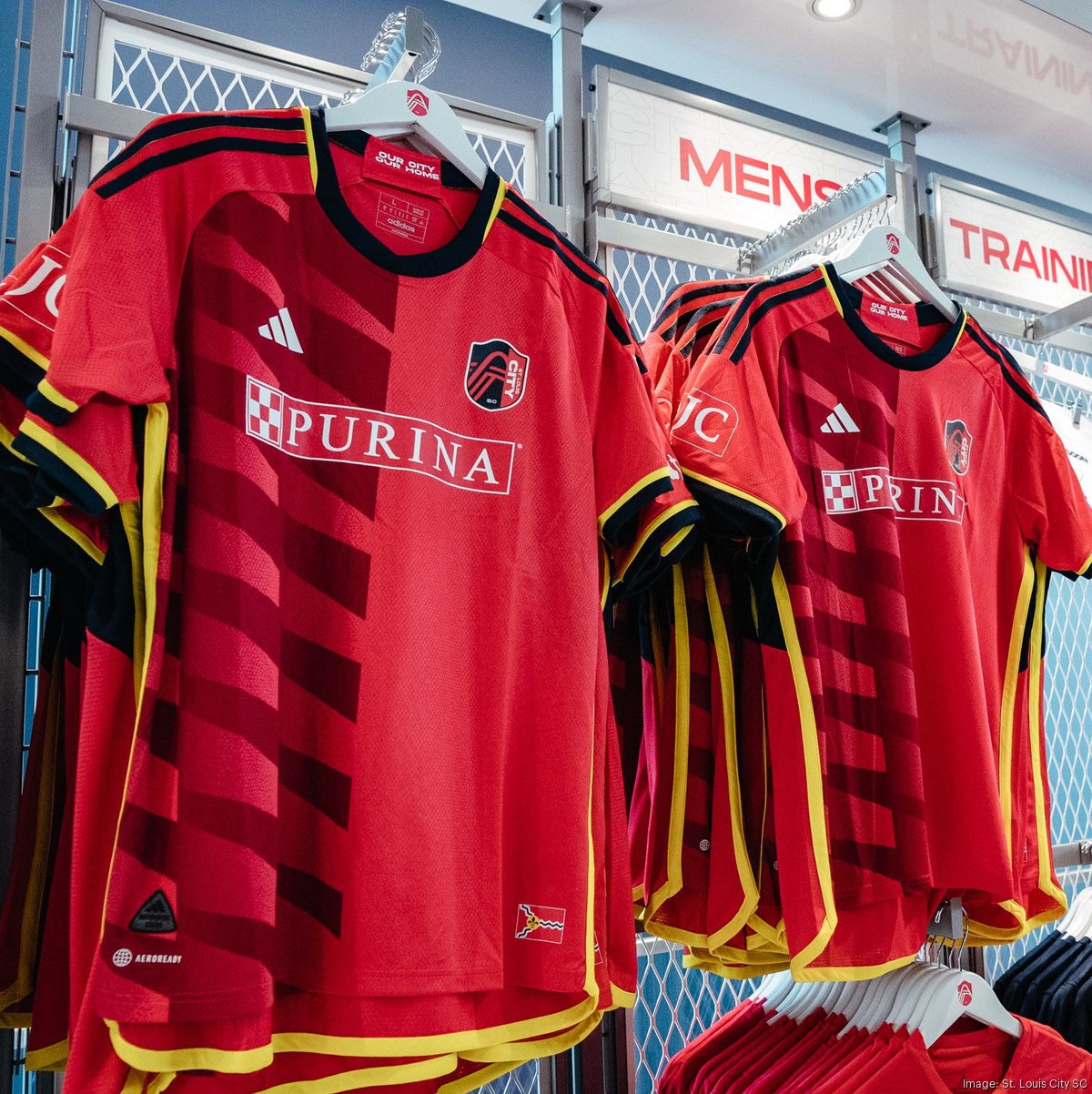 St. Louis City SC ranks among top MLS clubs for merchandise, jersey sales -  St. Louis Business Journal