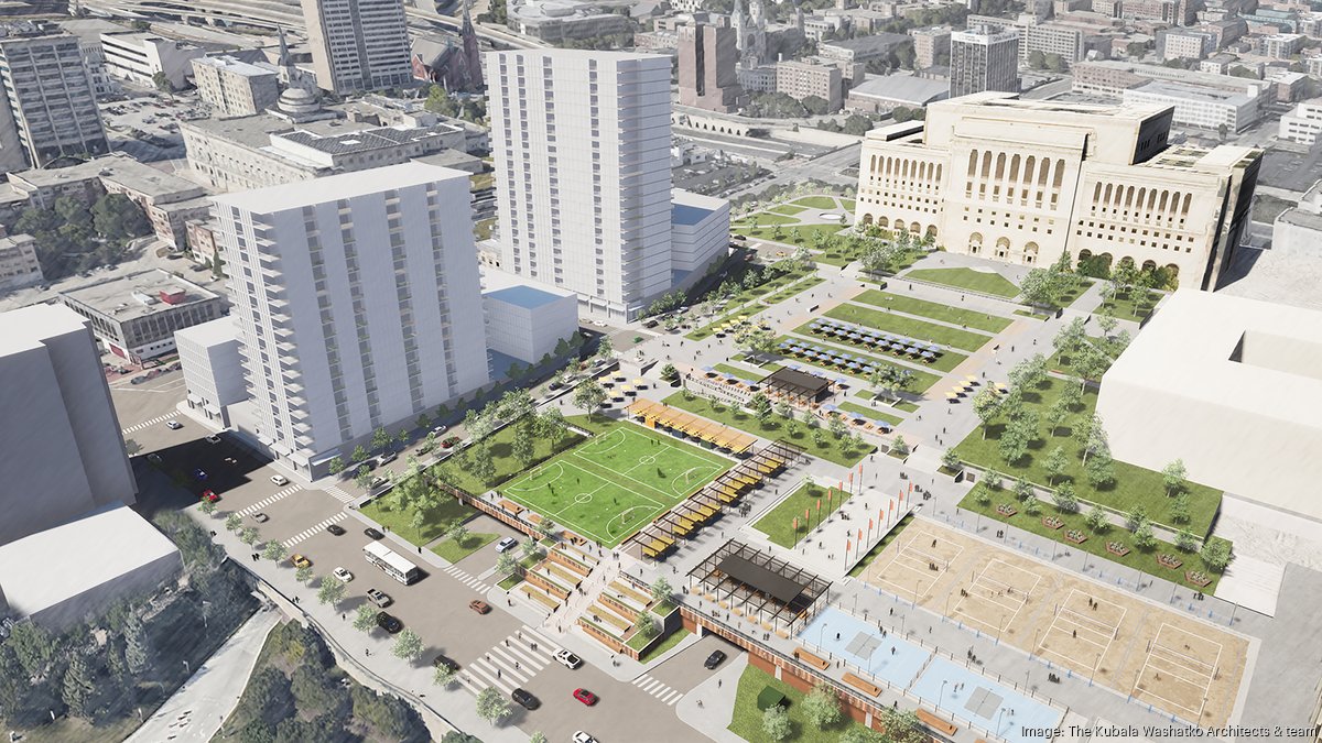 Milwaukee's downtown plan envisions more towers, fewer driving lanes