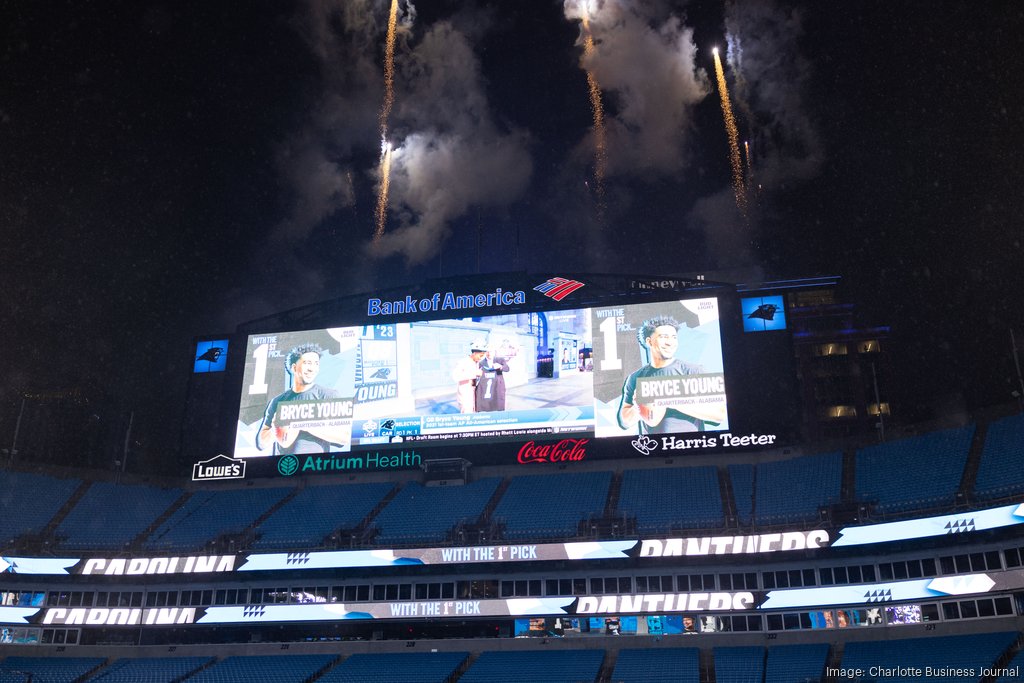 Carolina Panthers hosting draft party at Bank of America Stadium