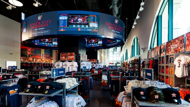 Houston hot sale astros shopping