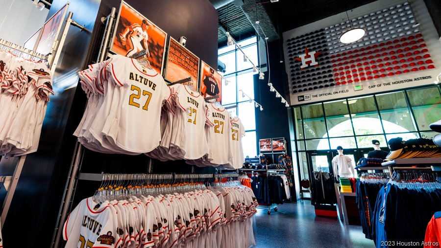 Houston Astros unveil new team store at Minute Maid Park (PHOTOS) - Houston  Business Journal