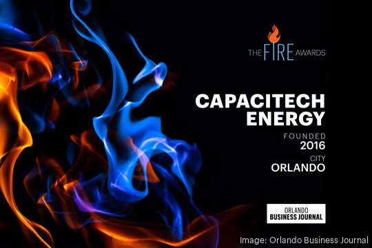 2023 Fire Awards Capacitech Energy slide