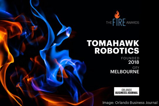 2023 Fire Awards Tomahawk Robotics slide