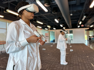 WSSU and UNCSA virtual reality nursing training