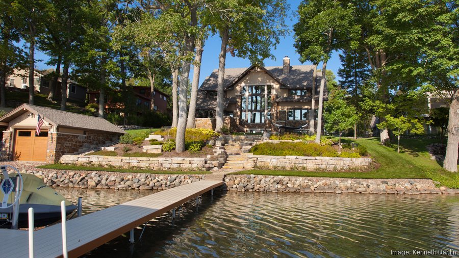 Slinger lake home with hot tub is on the market for $4.2M: Open House ...