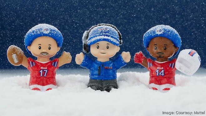 New Buffalo Bills-themed Little People set to go on sale at Wegmans