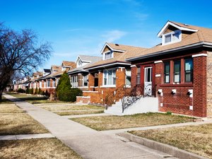 Chicago Bungalows in a Southwest Side Neighborhood