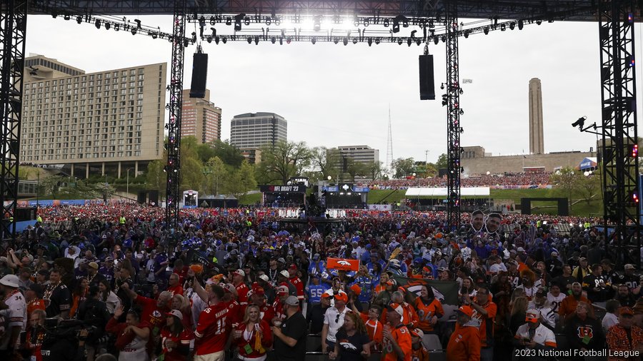 Panthers host 2023 NFL Draft party at Bank of America Stadium