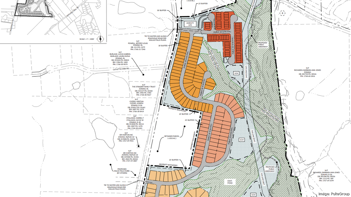 PulteGroup maps over 200 new homes outside Raleigh - Triangle Business ...