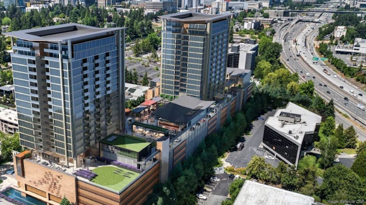 Bellevue Club proposes major expansion with 2 residential towers