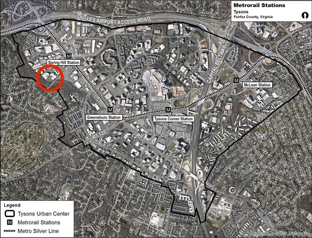 Forty-Acre Development Proposed East of Tysons Galleria