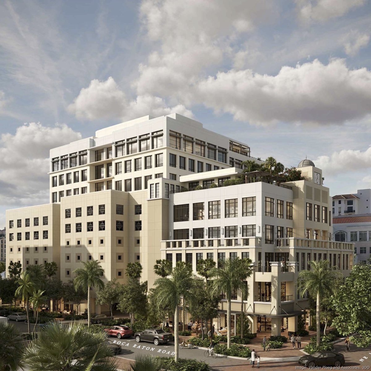 A new office building is set for downtown Boca Raton