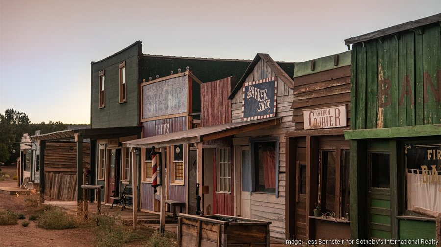 See Inside 1880s western style filming ranch lists for 1.2 million