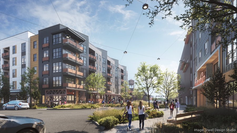 Live-work units, cluster apartments make Camp North End project unique ...