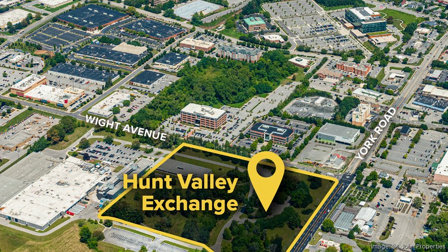 St. John Properties to build office, retail development in Hunt Valley
