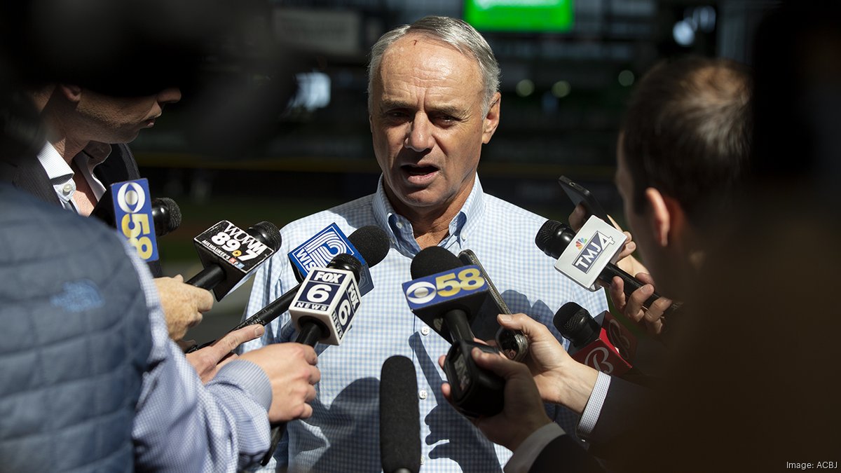 MLB Commissioner Rob Manfred Confident Brewers Will Win Public Funds ...