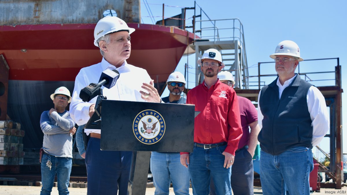 Sen. Reed touts power of federal investment in Rhode Island shipyards -  Providence Business First