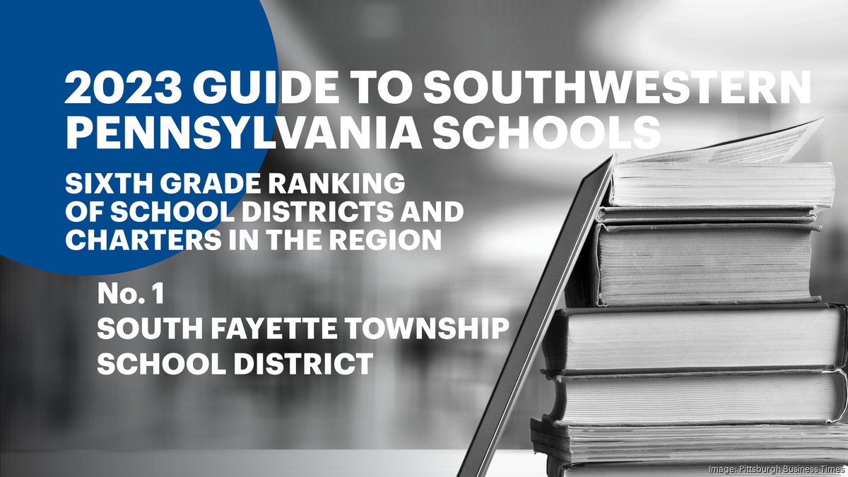 2023 School Guide rankings Southwestern Pennsylvania's topscoring districts for 6th graders