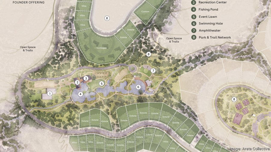 Thomas Ranch to rise near Austin; Luxury community amenities detailed