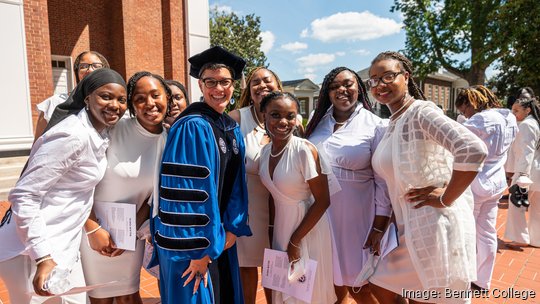 Bennett College graduation