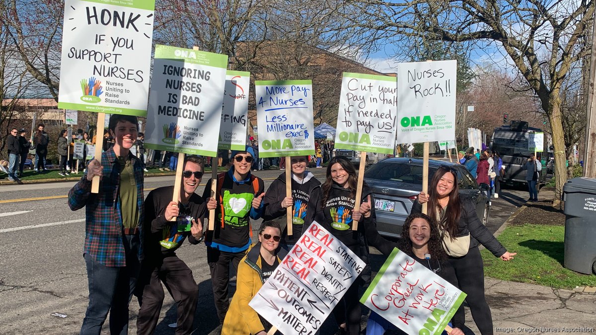 Nurses authorize strikes at Providence Portland, Seaside Portland Business Journal