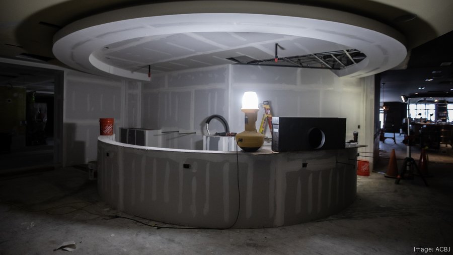 Inside construction of Bayshore's new movie theater and restaurants