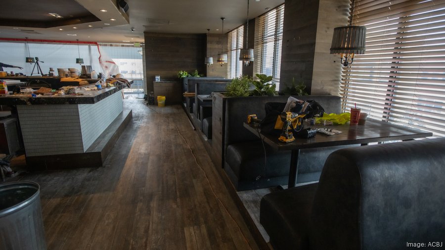Inside construction of Bayshore's new movie theater and restaurants