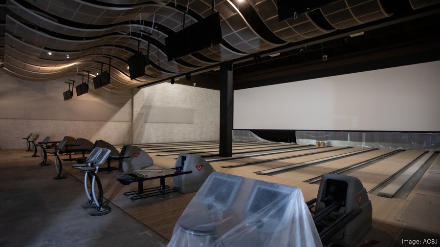 Inside construction of Bayshore's new movie theater and restaurants
