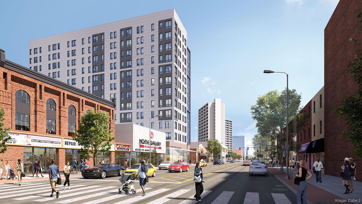 Proposed 350-unit apartment building at 40th and Market reflects changing University City - The Busi