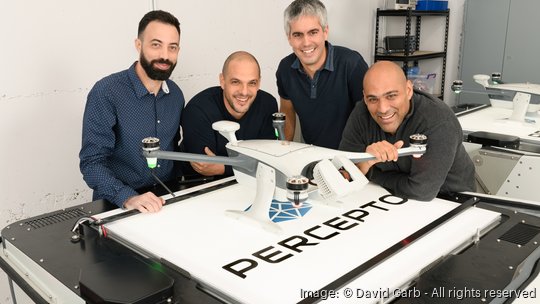 Percepto raises $67M for drones, robotics