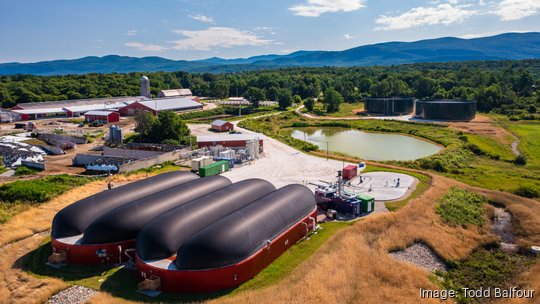 1. Goodrich Farm in Salisbury, VT food waste and manure to RNG   Photo by Todd Balfour 2