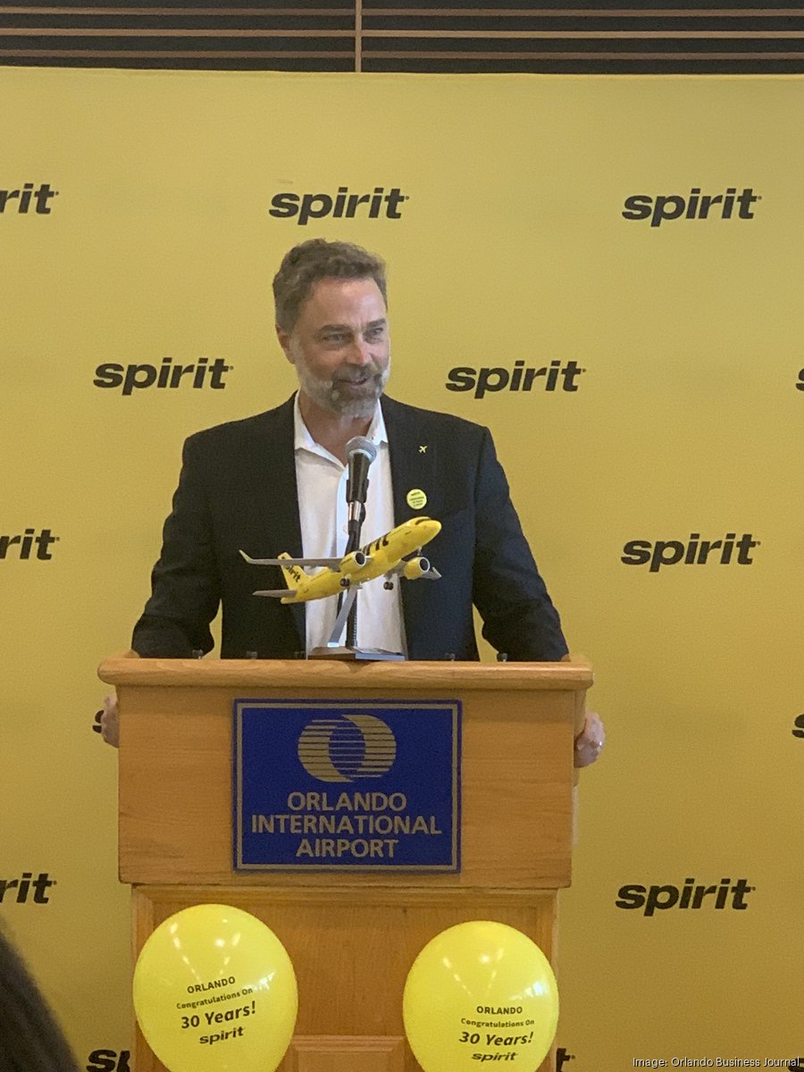 Spirit Airlines CEO Ted Christie On Future At Orlando International ...