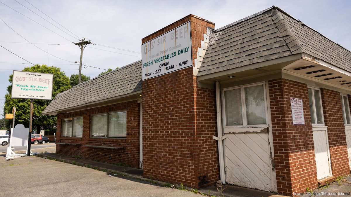 Gus' Sir Beef restaurant site, surrounding land for sale Charlotte