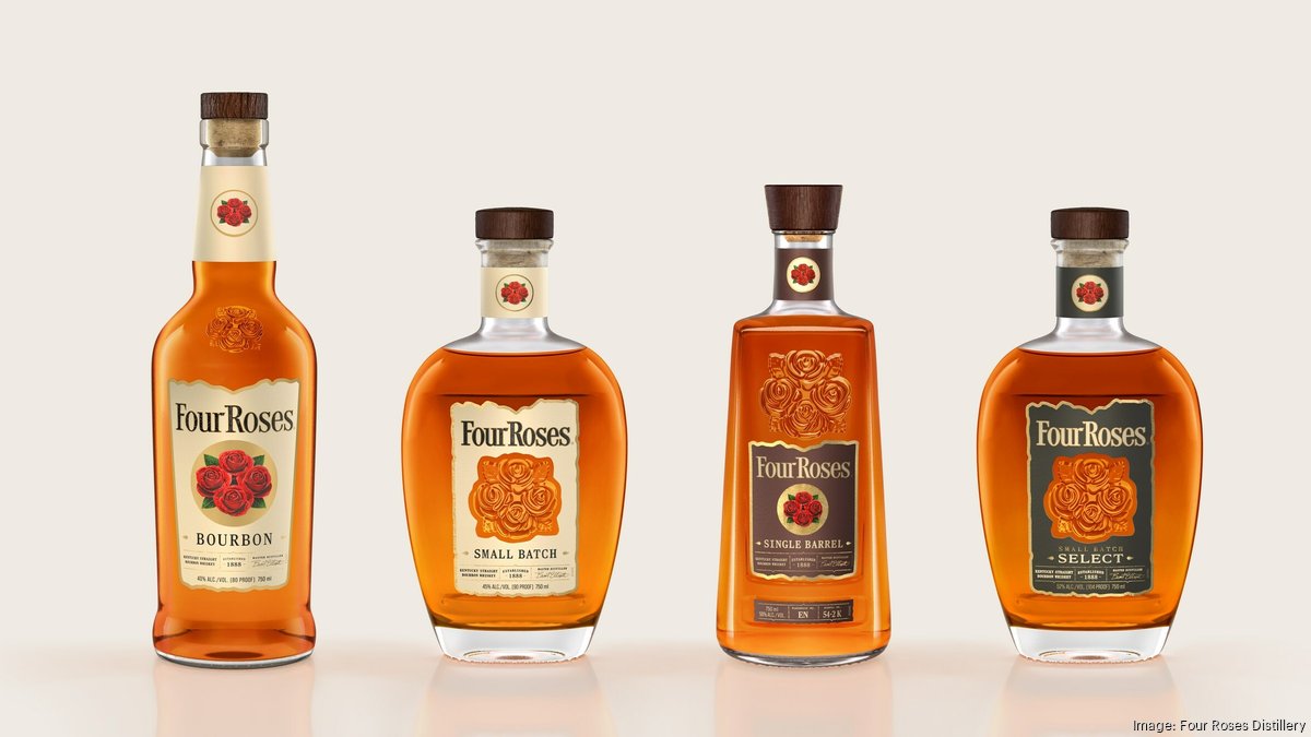 Four Roses Distillery marks anniversary with global brand refresh