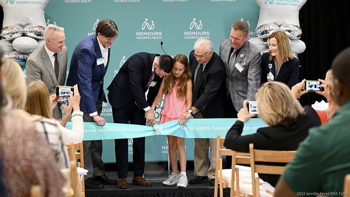 Nemours Children's Health Opens The Players Center For Cancer And Blood ...