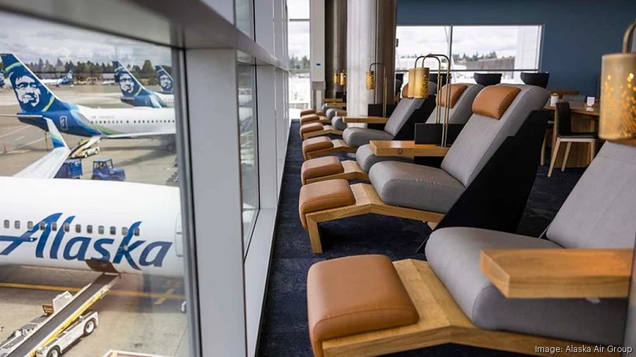 Alaska Airlines Unveils Upgraded D Concourse Lounge At Sea-Tac Airport ...