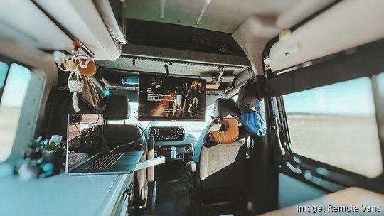 Remote Vans Oasis Interior