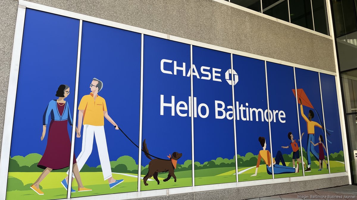Chase to open three more bank branches in Baltimore City, county this