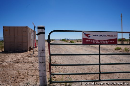 Spaceport America Vertical Launch Area entrance