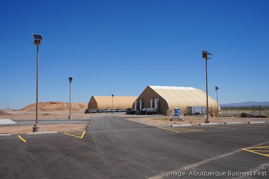 Spaceport America hangars