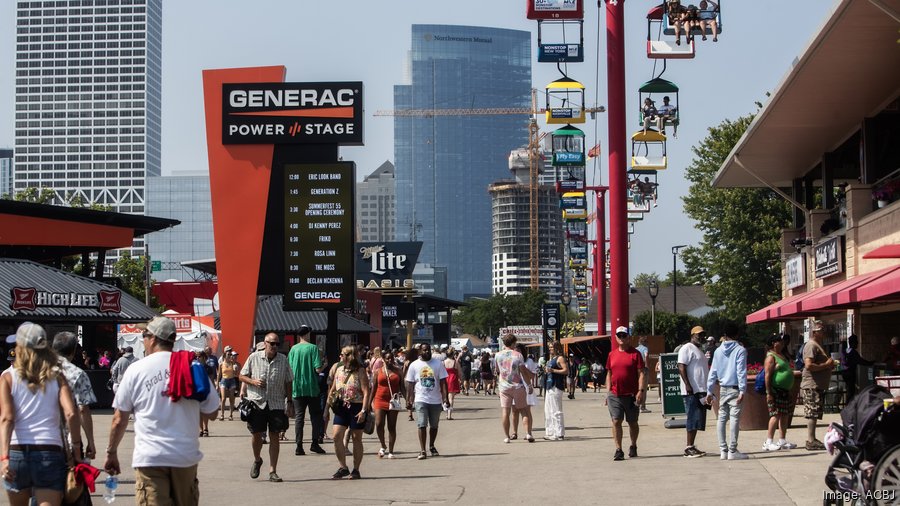 Summerfest 2023 reports 40 increase in attendance Milwaukee Business