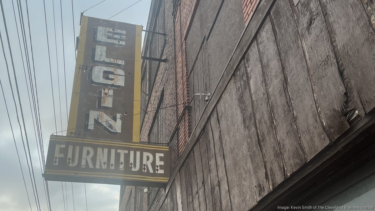 Historic Elgin Furniture building listed for sale in Cleveland